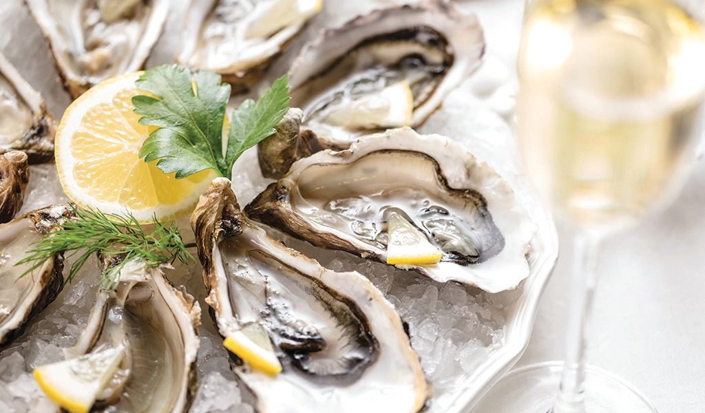 Champagne and Oysters